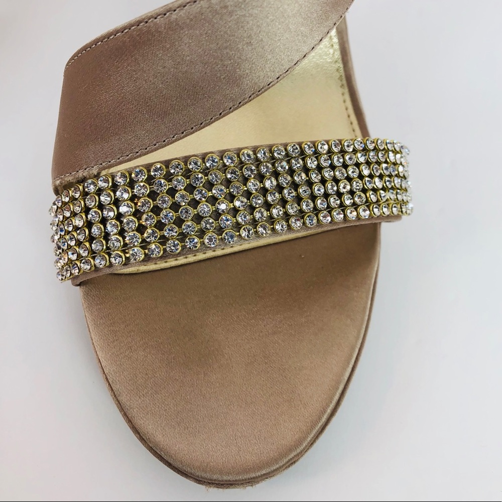 Nina Rhinestone Evening Sandals - Picture 4 of 8